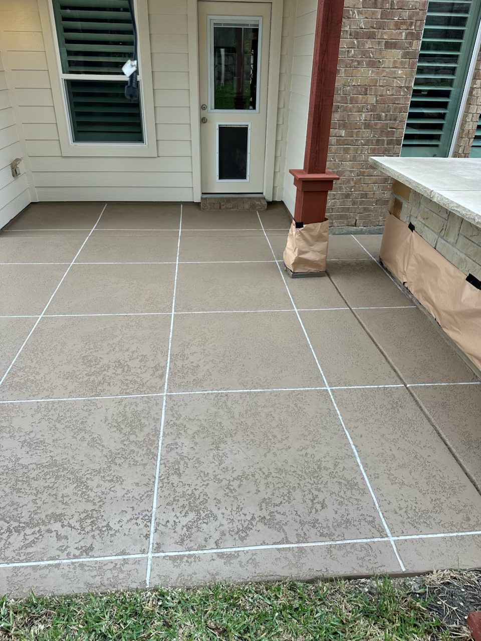 Front porch overlay